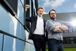 SenseUp innovators Stephan Binder and Georg Schaumann