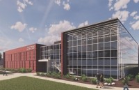 Precision agriculture facility rendering ©South Dakota State University