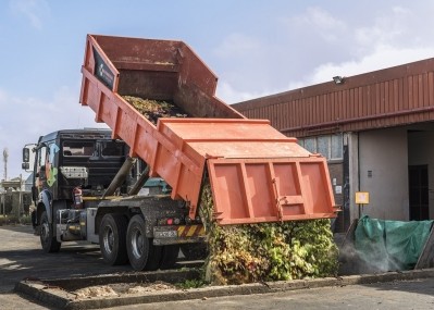 Waste delivery at AgriProtein site © AgriProtein 