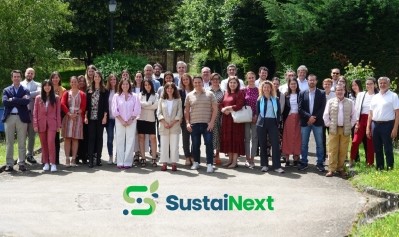 Members of the Sustainext consortium meet at Natac's facility in Hervás, Spain. © Natac 
