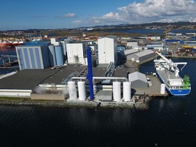 BioMar has invested $53m in a new line at its Karmøy facility in Norway; it has expanded production capacity by 140,000 metric tons  © BioMar 