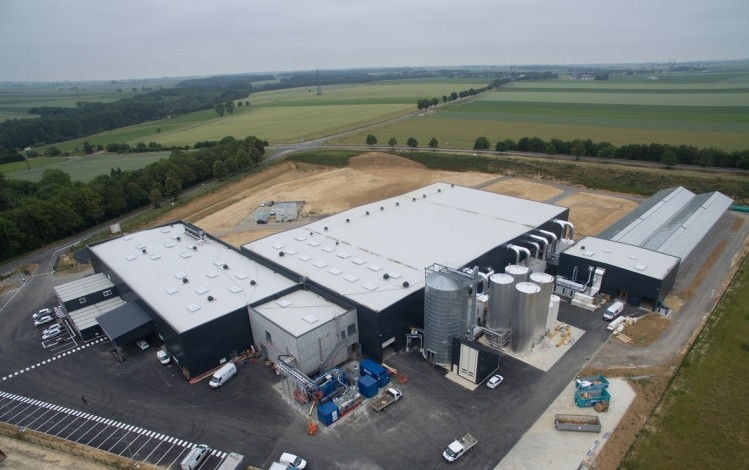 InnovaFeed's new BSF protein production plant, located in Nesle in northern France, is now operational.  © InnovaFeed 