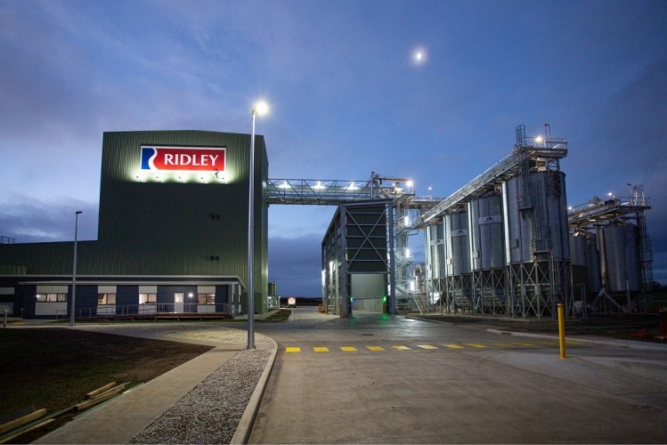 Ridley's Westbury facility, Tasmania © Ridley Corporation 