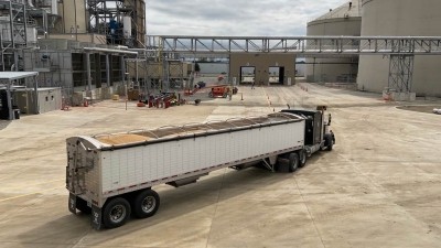 Cargill's newly expanded soybean processing plant in Sidney, Ohio. 'The upgraded facility benefits farmers by nearly doubling the unload capacity.' © Cargill 