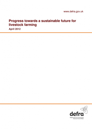 Progress towards a sustainable future for livestock farming