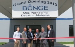Bunge expands Decatur, AL, refinery and opens new packaging facility  